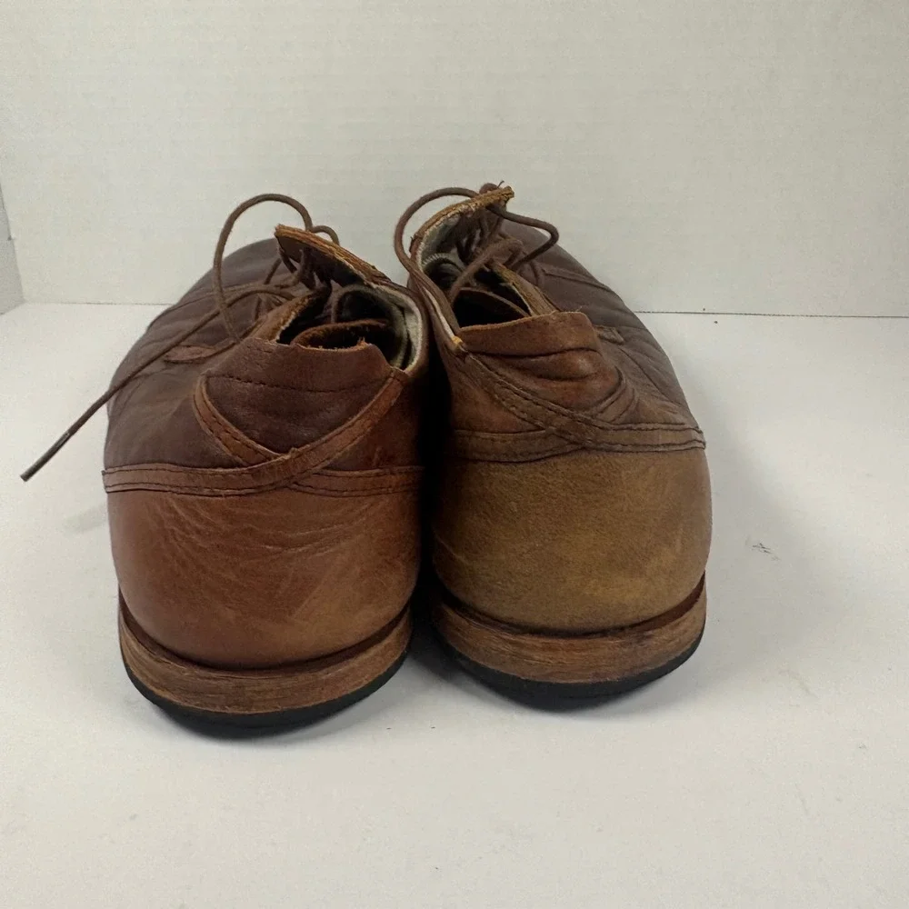 Timberland Boot Company Oxford Mens 11 Brown Leather Cap Toe Lace Up Dress Shoes